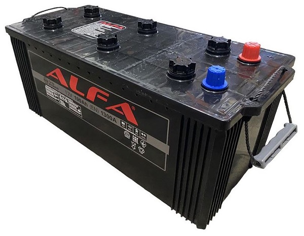 Аккумулятор ALFA, 12 В, 190 А/ч, 1300 А, артикул A190 322 15 9 4